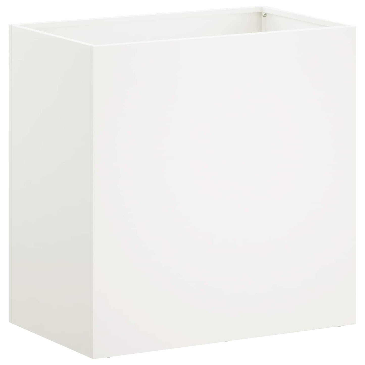 Vaso da giardino 2 pz Bianco 50 x 30 x 40 cm