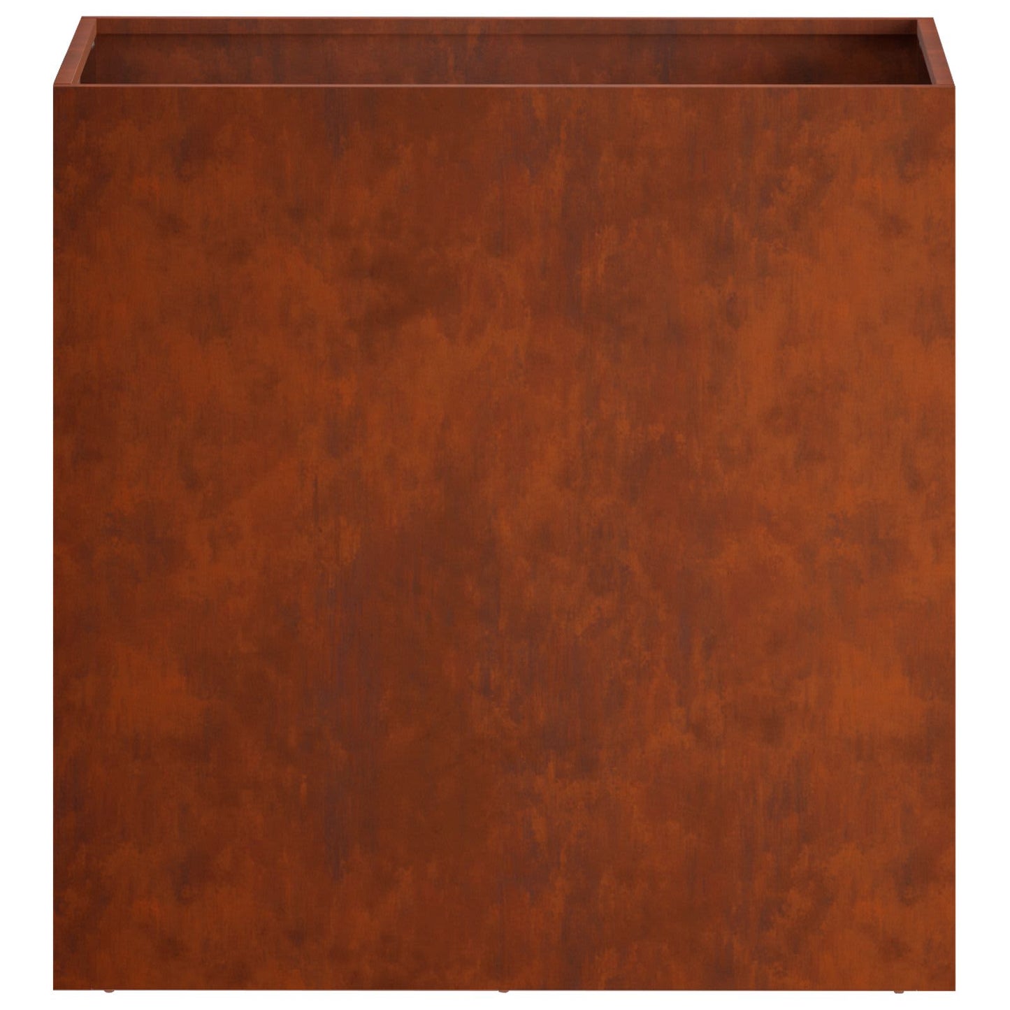 Vaso da giardino 2 pz Ruggine 50 x 30 x 40 cm Acciaio Corten | homemem39