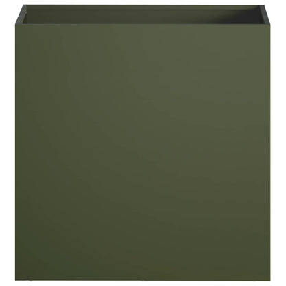 Vaso da giardino Verde Oliva 50 x 30 x 50 cm | homemem39