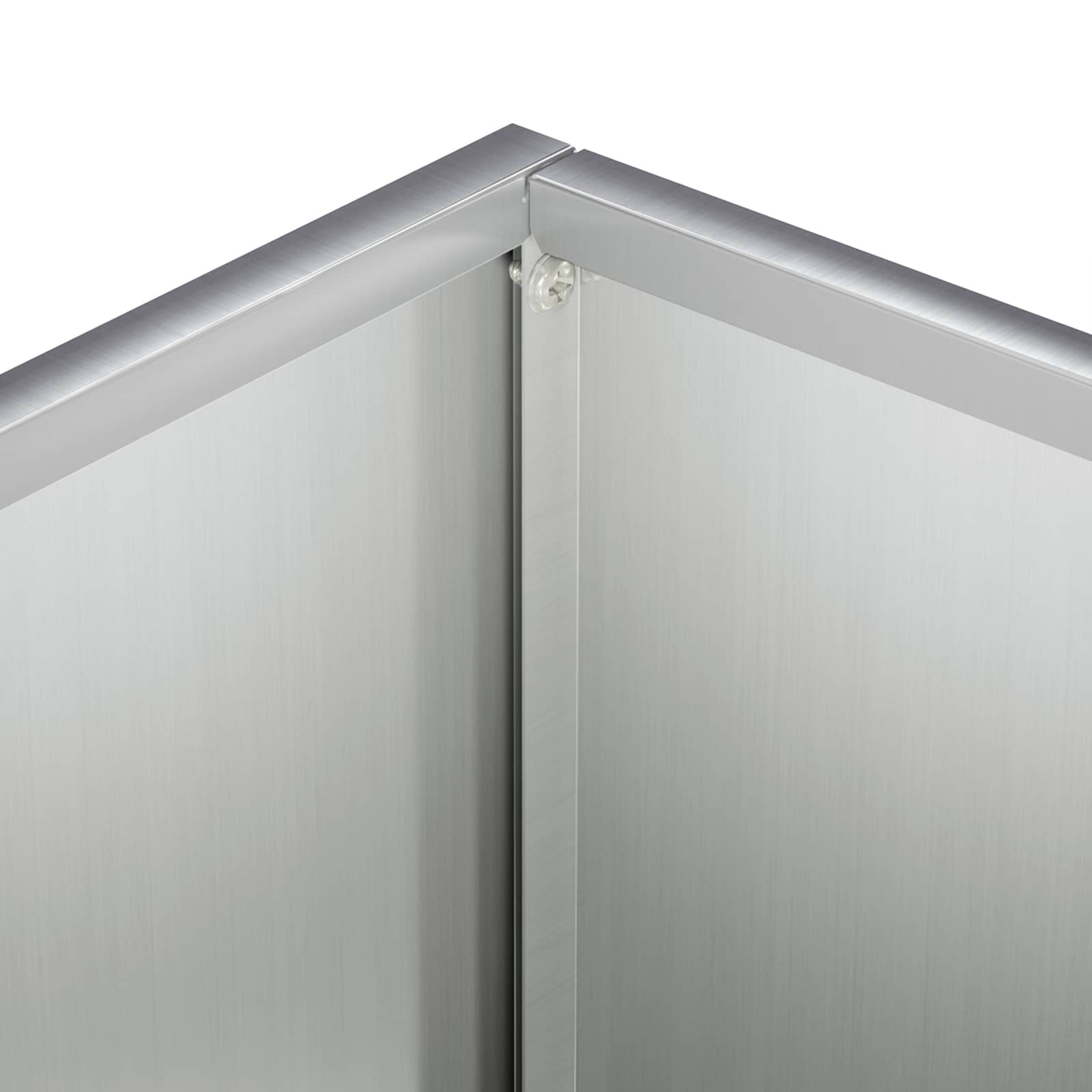 Vaso da giardino Argento 50 x 30 x 50 cm Acciaio zincato | homemem39