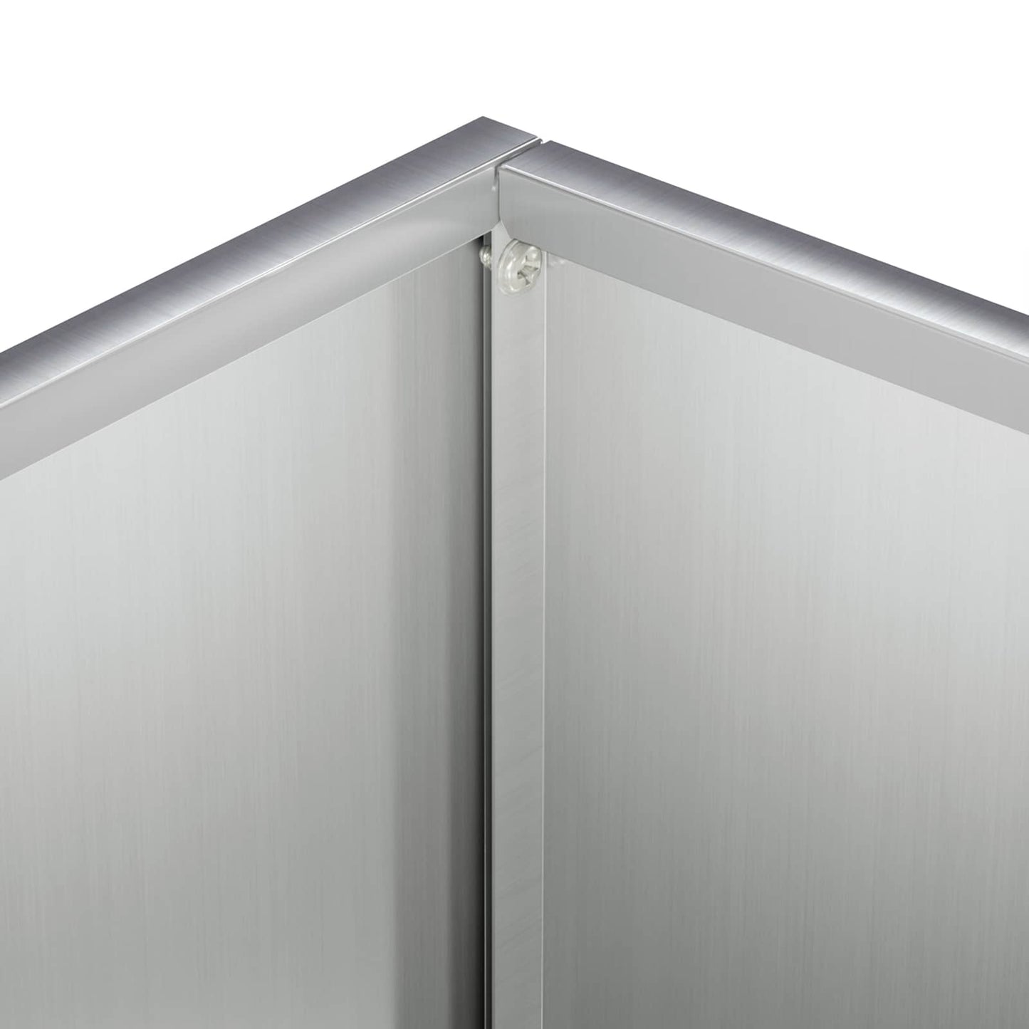 Vaso da giardino 2 pz Argento 50 x 30 x 50 cm Acciaio zincato | homemem39