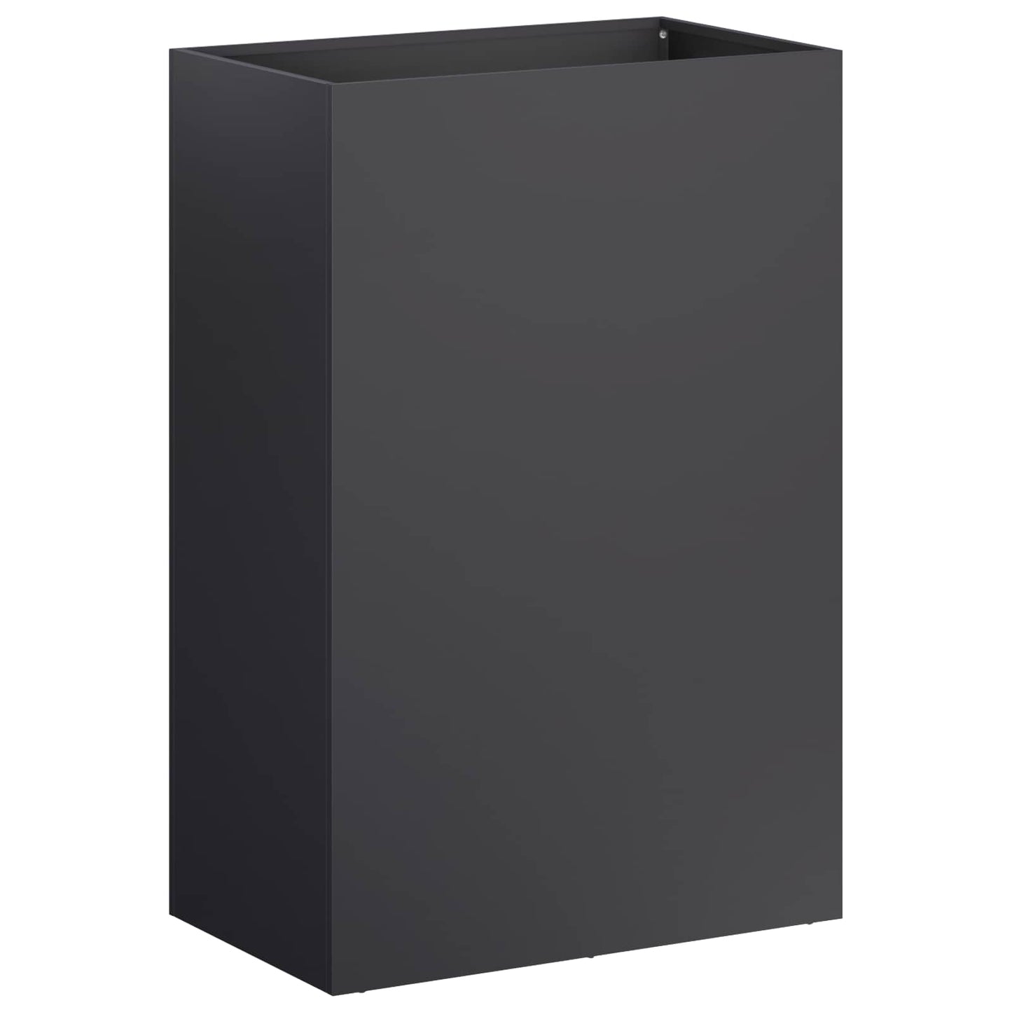 Vaso da giardino 2 pz Nero 50 x 30 x 75 cm | homemem39