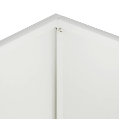 Vaso da giardino Bianco 50 x 30 x 75 cm | homemem39