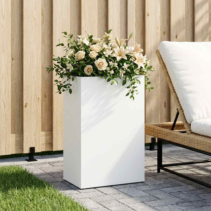 Vaso da giardino Bianco 50 x 30 x 75 cm
