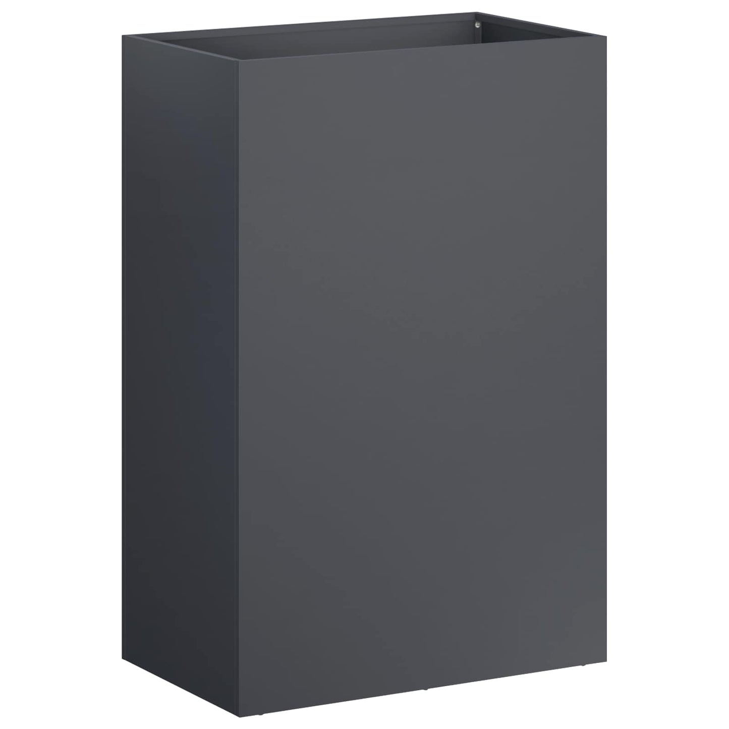 Vaso da giardino 2 pz Antracite 50 x 30 x 75 cm | homemem39