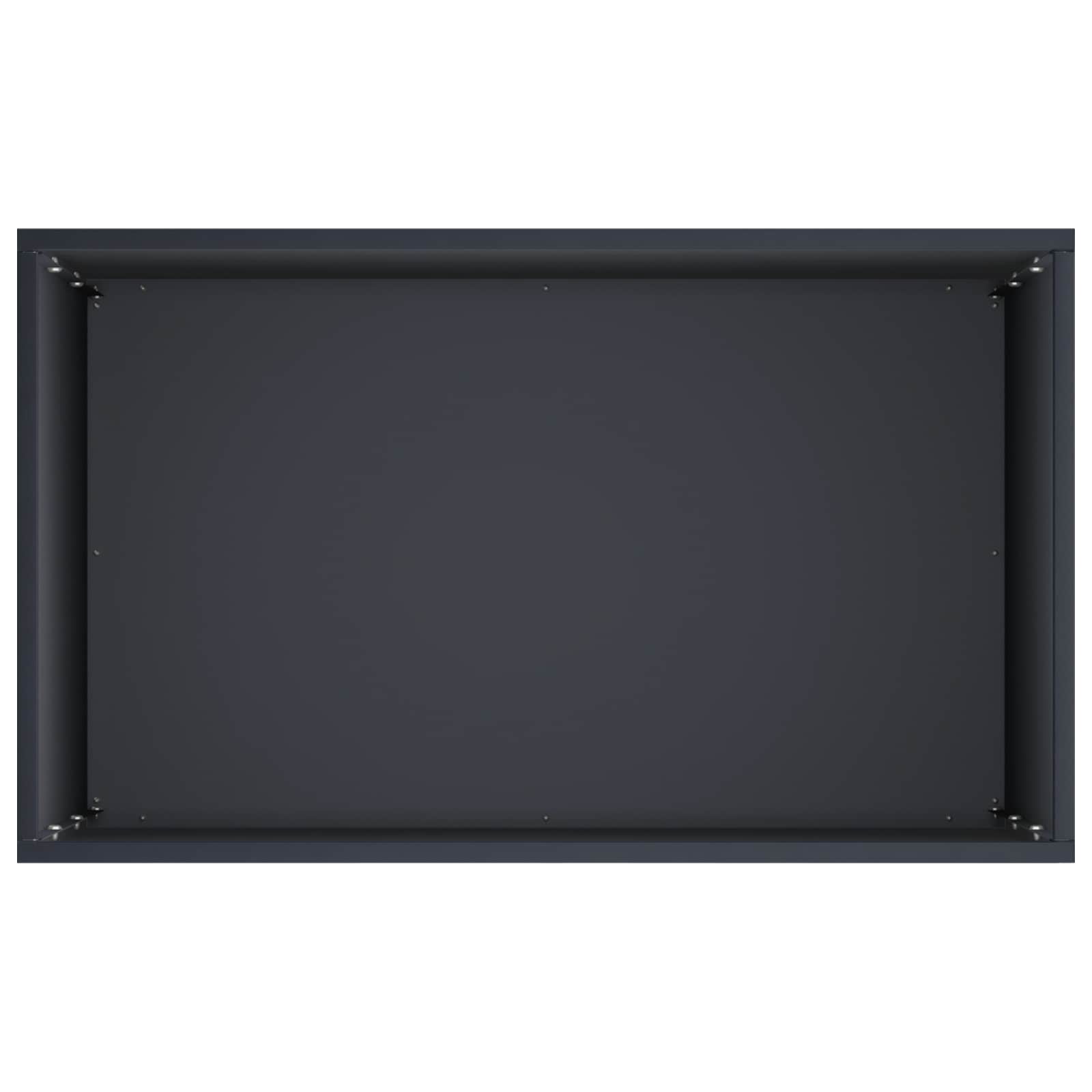 Vaso da giardino 2 pz Antracite 50 x 30 x 75 cm | homemem39