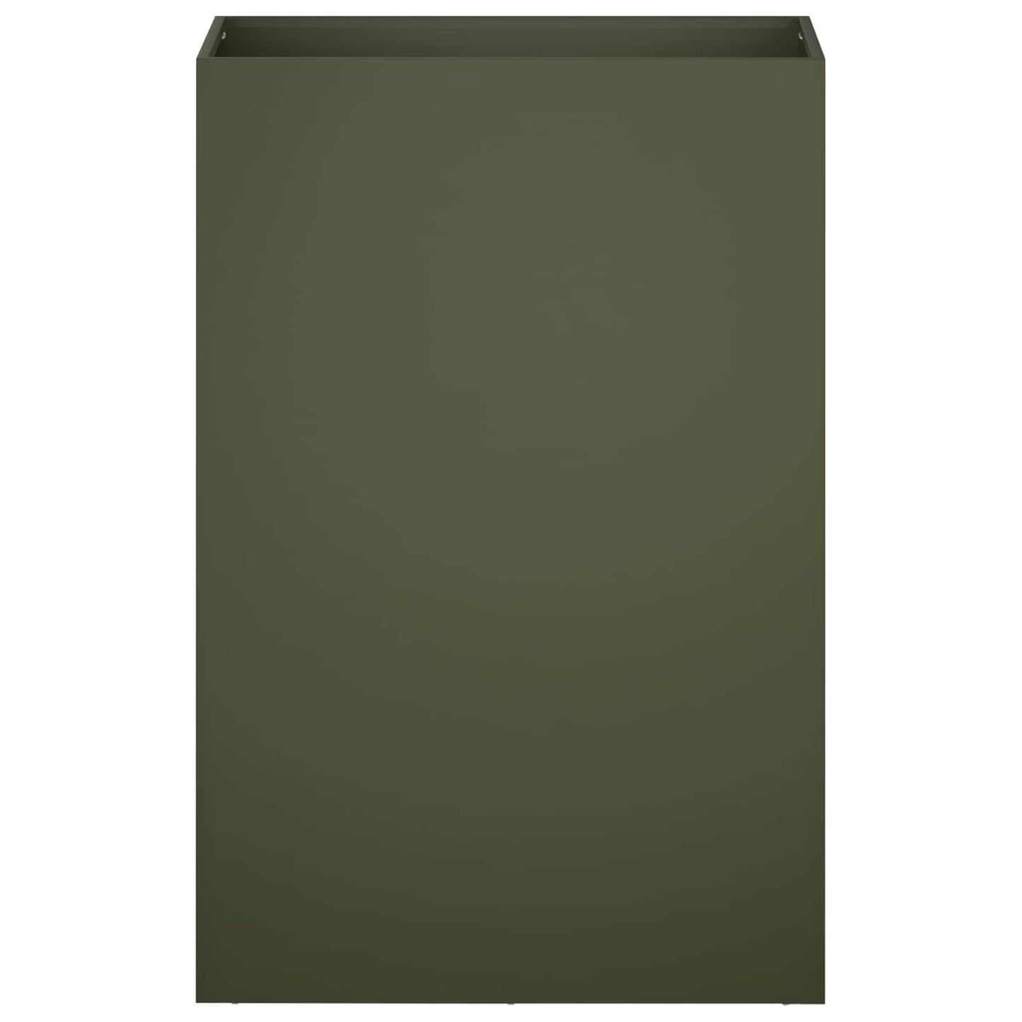 Vaso da giardino 2 pz Verde Oliva 50 x 30 x 75 cm