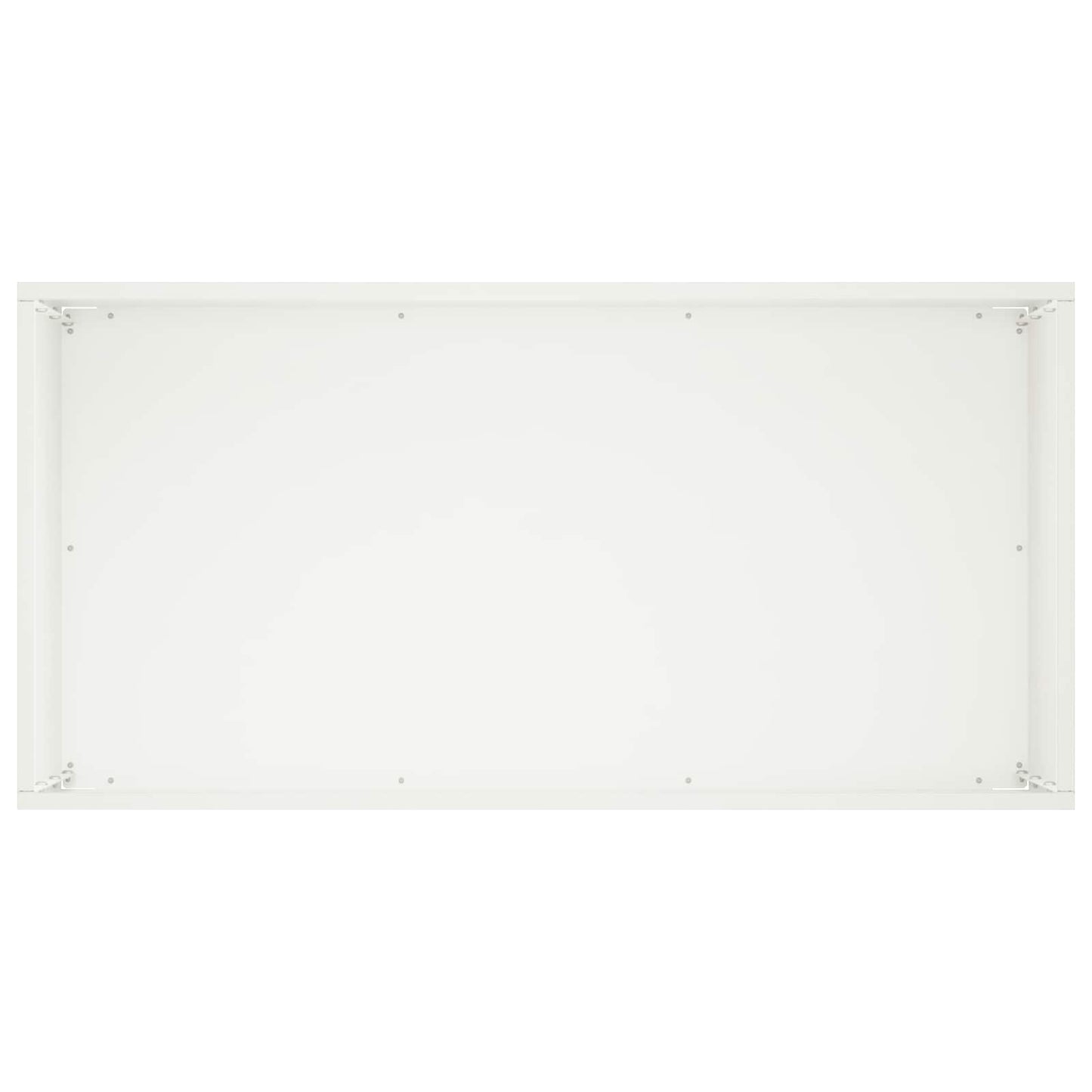 Vaso da giardino 2 pz Bianco 60 x 30 x 40 cm | homemem39