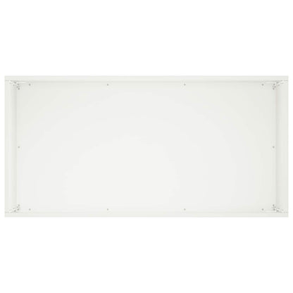 Vaso da giardino 2 pz Bianco 60 x 30 x 40 cm | homemem39