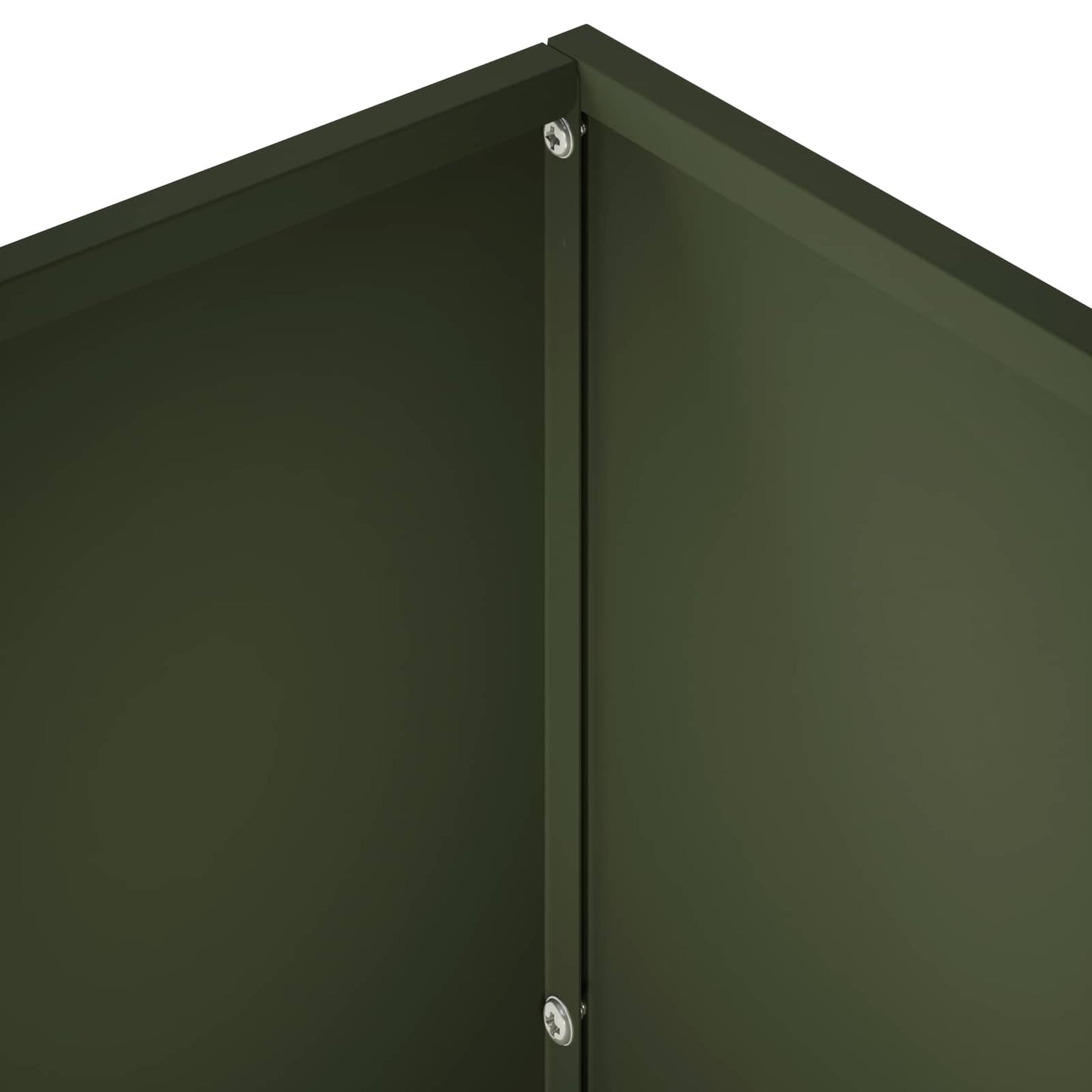 Vaso da giardino Verde Oliva 60 x 30 x 40 cm | homemem39
