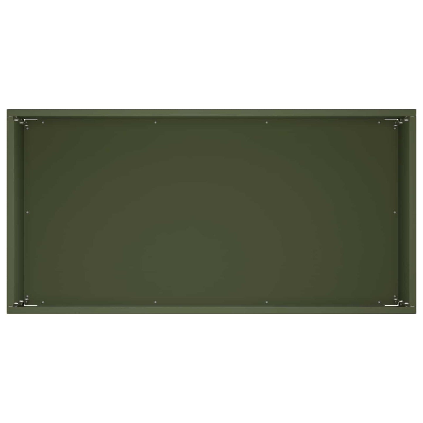 Vaso da giardino 2 pz Verde Oliva 60 x 30 x 40 cm | homemem39