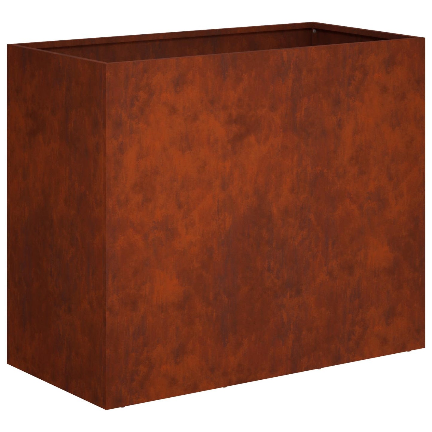 Vaso da giardino Ruggine 60 x 30 x 40 cm Acciaio Corten