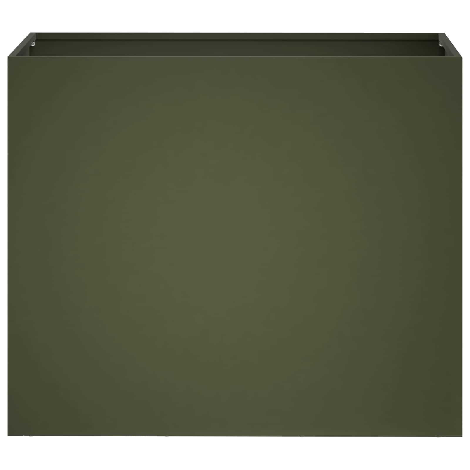 Vaso da giardino Verde Oliva 60 x 30 x 50 cm | homemem39
