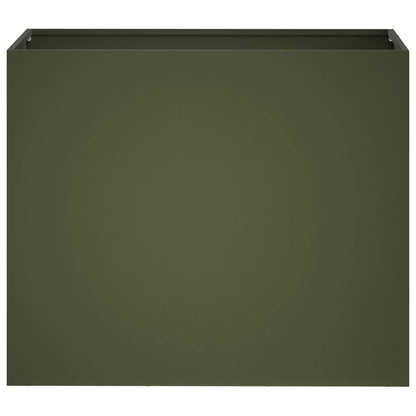 Vaso da giardino Verde Oliva 60 x 30 x 50 cm | homemem39