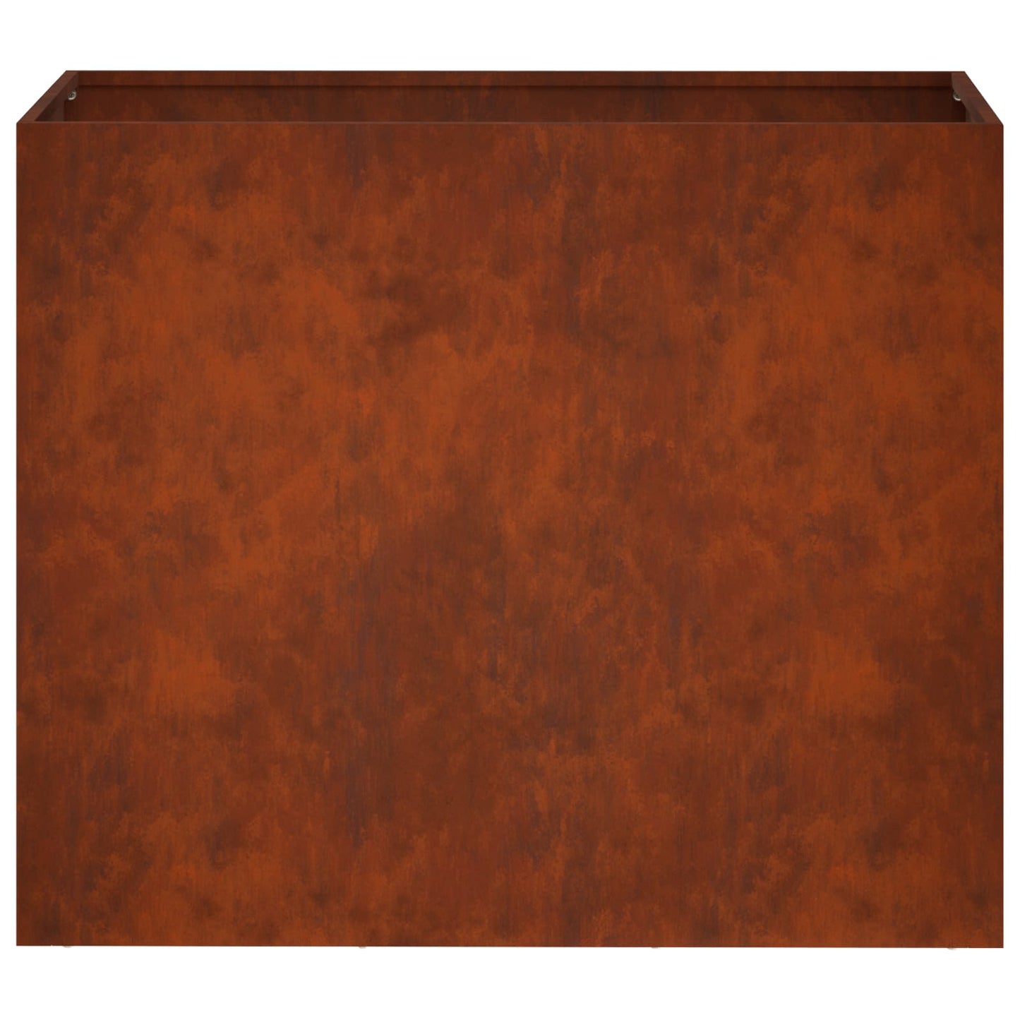 Vaso da giardino 2 pz Ruggine 60 x 30 x 50 cm Acciaio Corten | homemem39