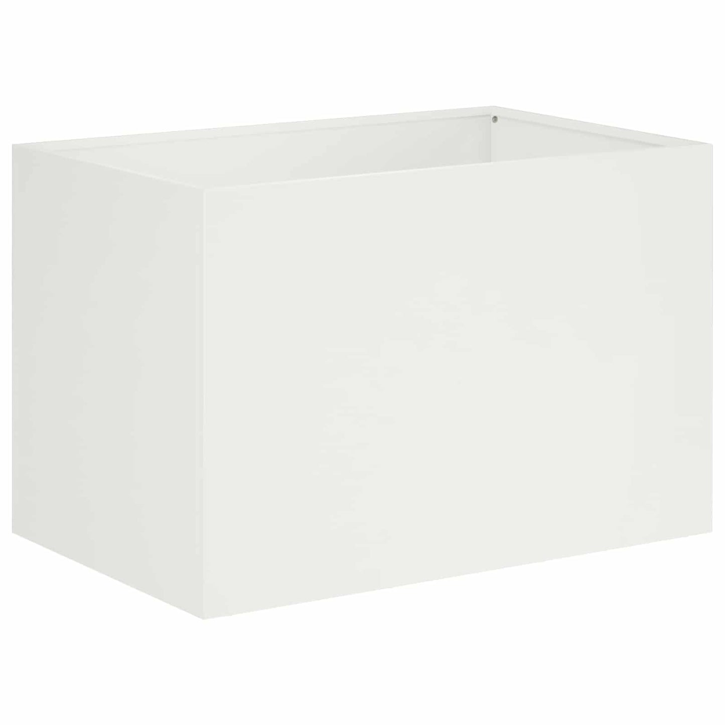 Vaso da giardino Bianco 50 x 40 x 40 cm | homemem39