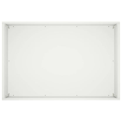 Vaso da giardino Bianco 50 x 40 x 40 cm | homemem39