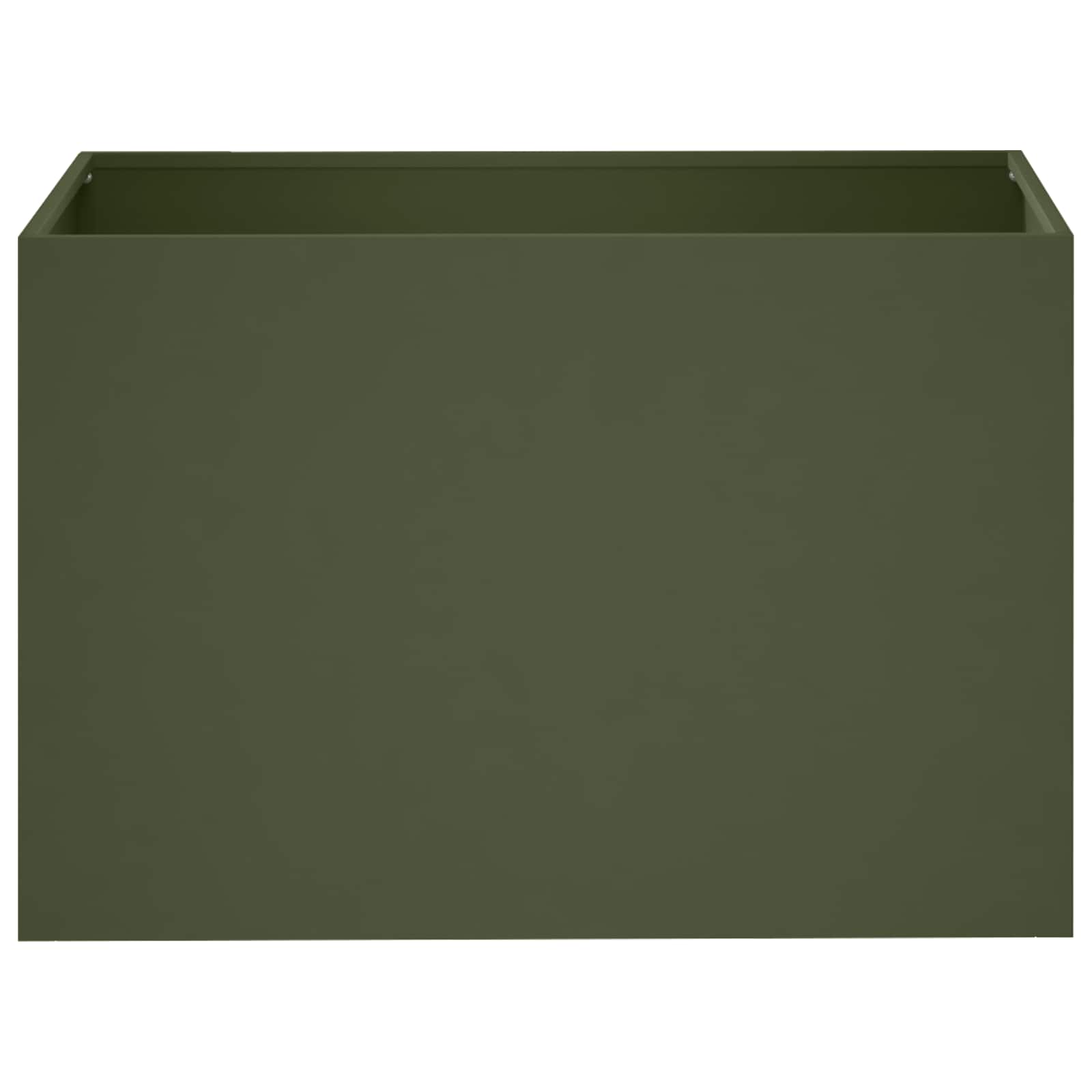 Vaso da giardino 2 pz Verde Oliva 50 x 40 x 40 cm | homemem39