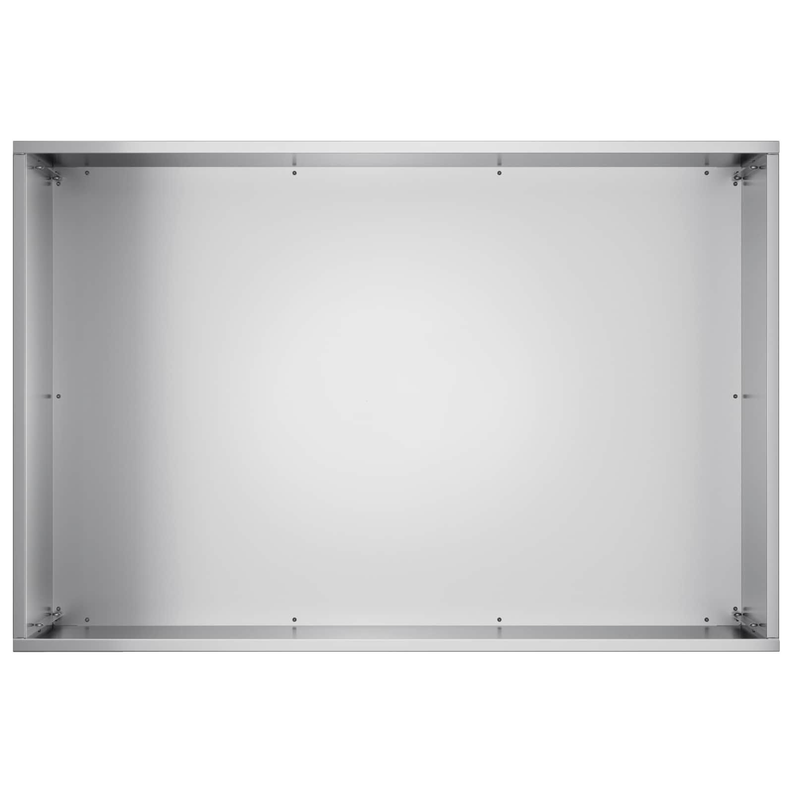Vaso da giardino 2 pz Argento 50 x 40 x 40 cm Acciaio zincato | homemem39
