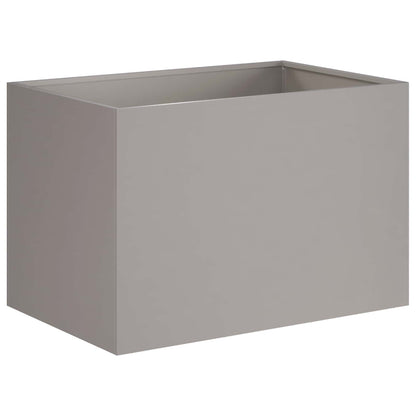 Vaso da giardino 2 pz Ruggine 50 x 40 x 40 cm Acciaio Corten | homemem39