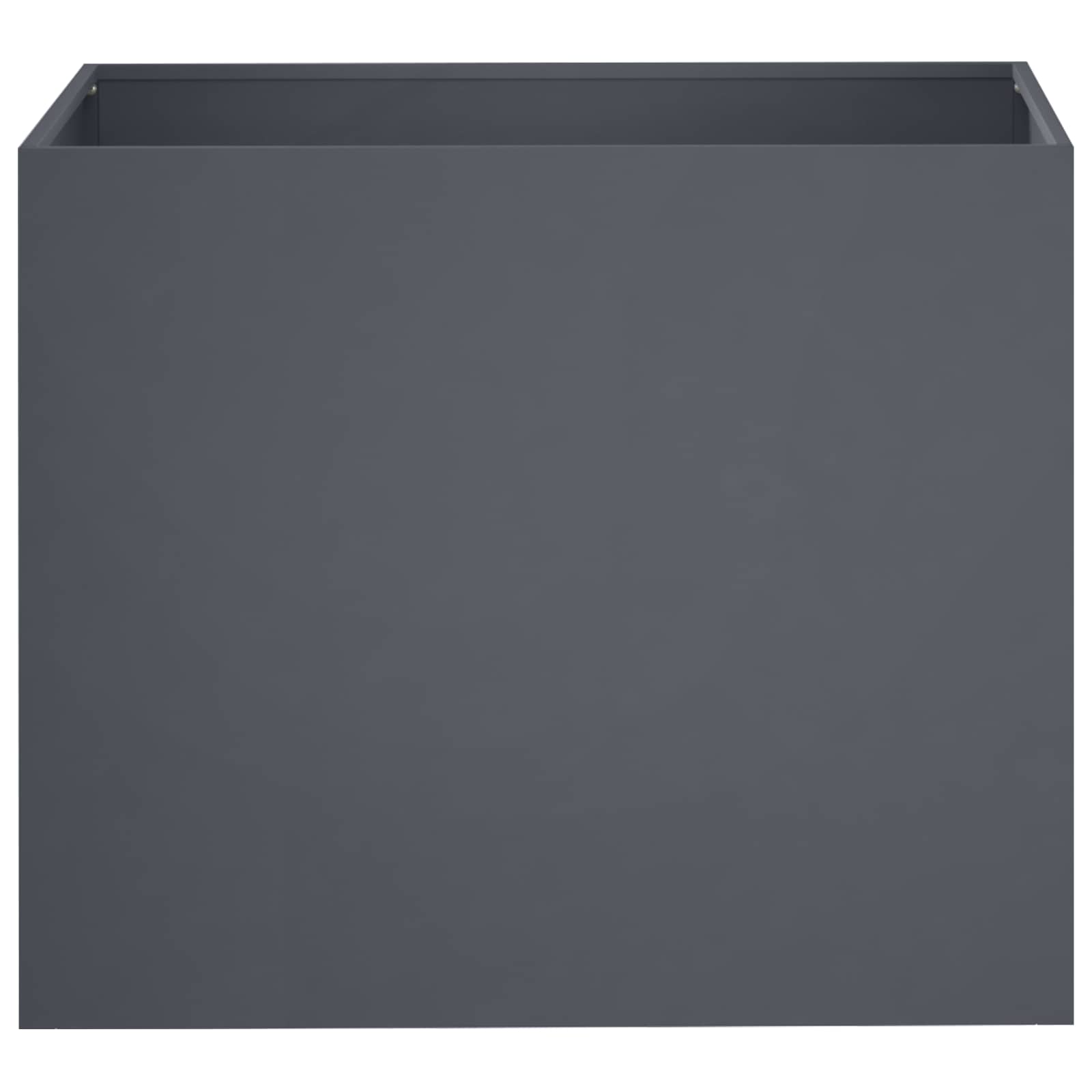Vaso da giardino 2 pz Antracite 50 x 40 x 50 cm | homemem39