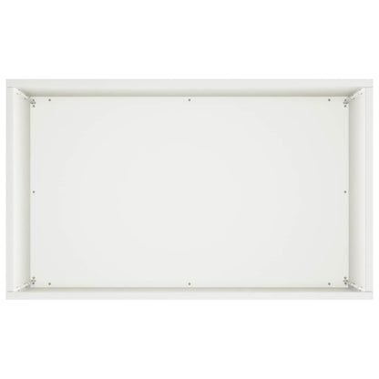 Vaso da giardino 2 pz Bianco 50 x 40 x 75 cm | homemem39