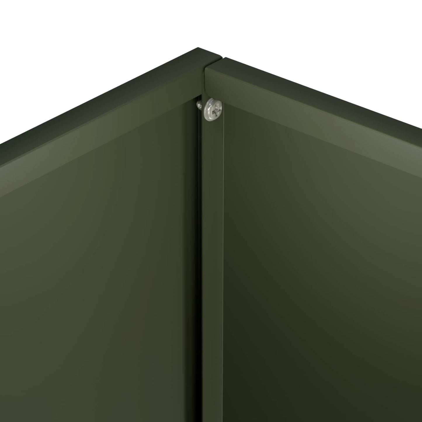 Vaso da giardino 2 pz Verde Oliva 50 x 40 x 75 cm | homemem39