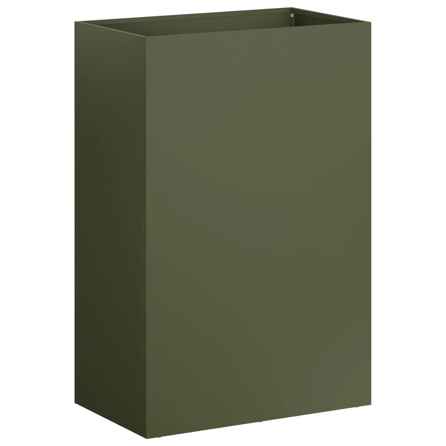 Vaso da giardino 2 pz Verde Oliva 50 x 40 x 75 cm