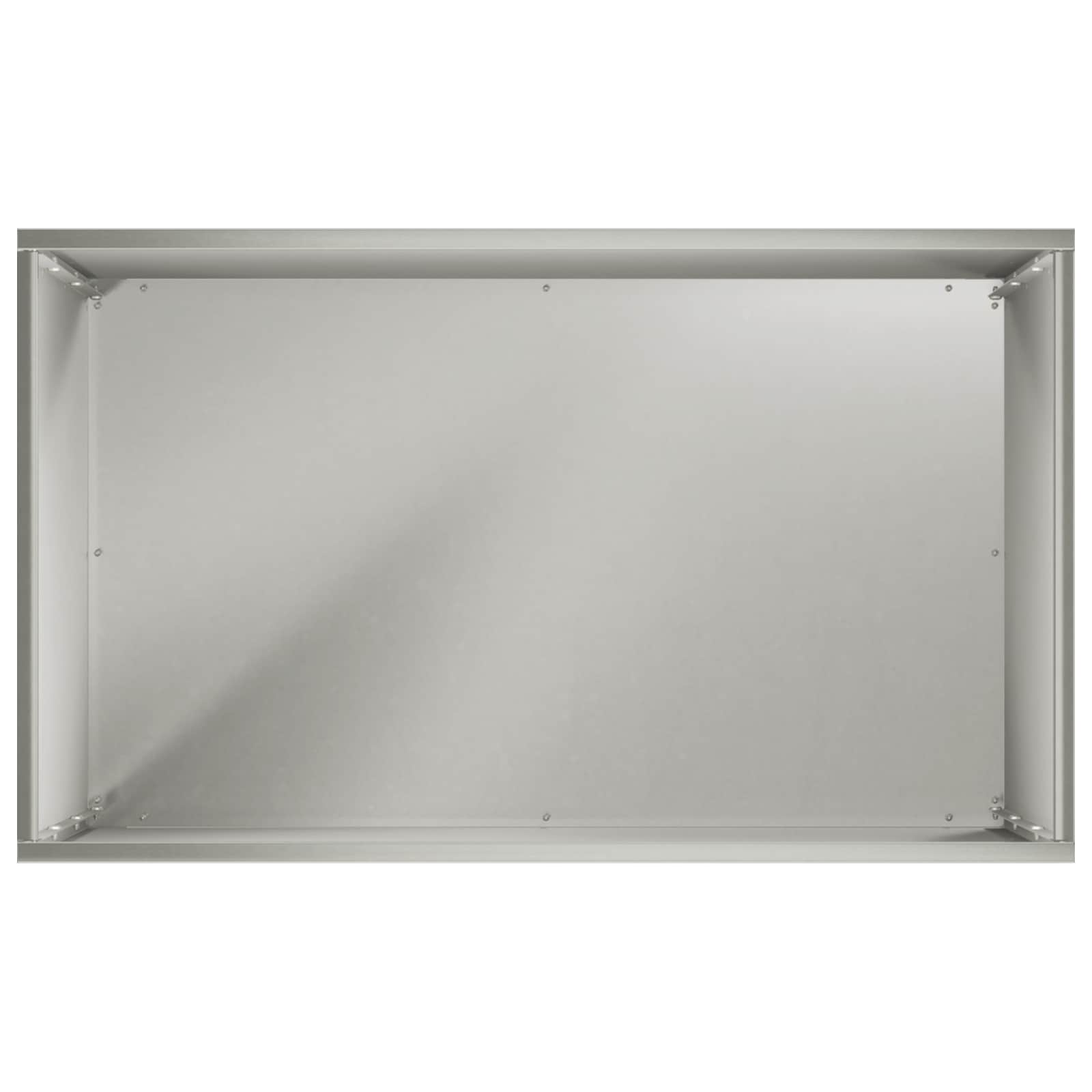 Vaso da giardino Argento 50 x 40 x 75 cm Acciaio Inox | homemem39