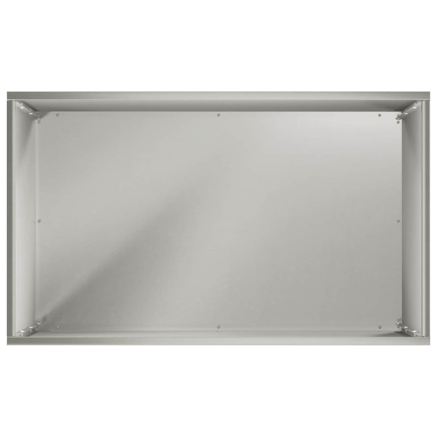 Vaso da giardino 2 pz Argento 50 x 40 x 75 cm Acciaio Inox | homemem39