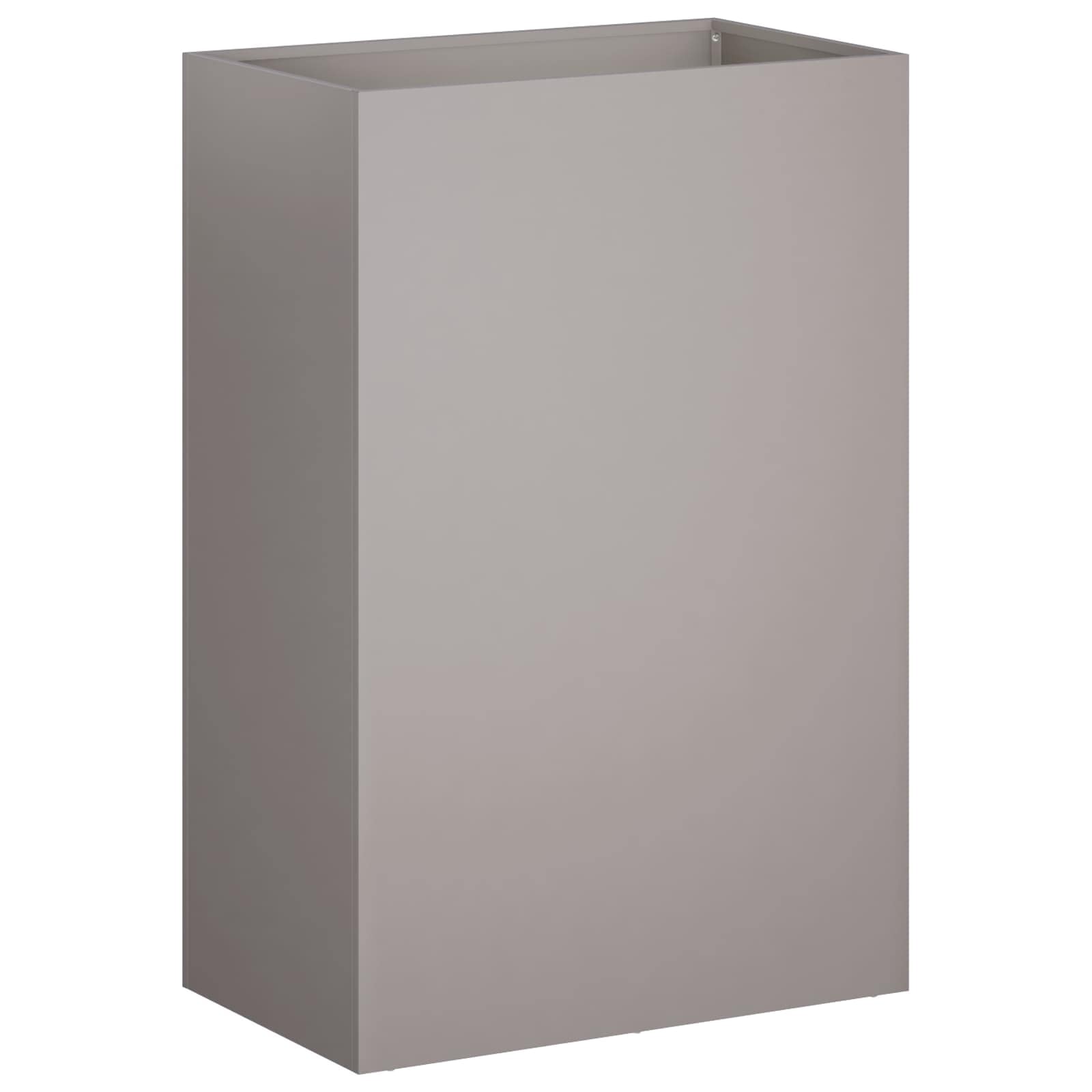 Vaso da giardino 2 pz Ruggine 50 x 40 x 75 cm Acciaio Corten | homemem39