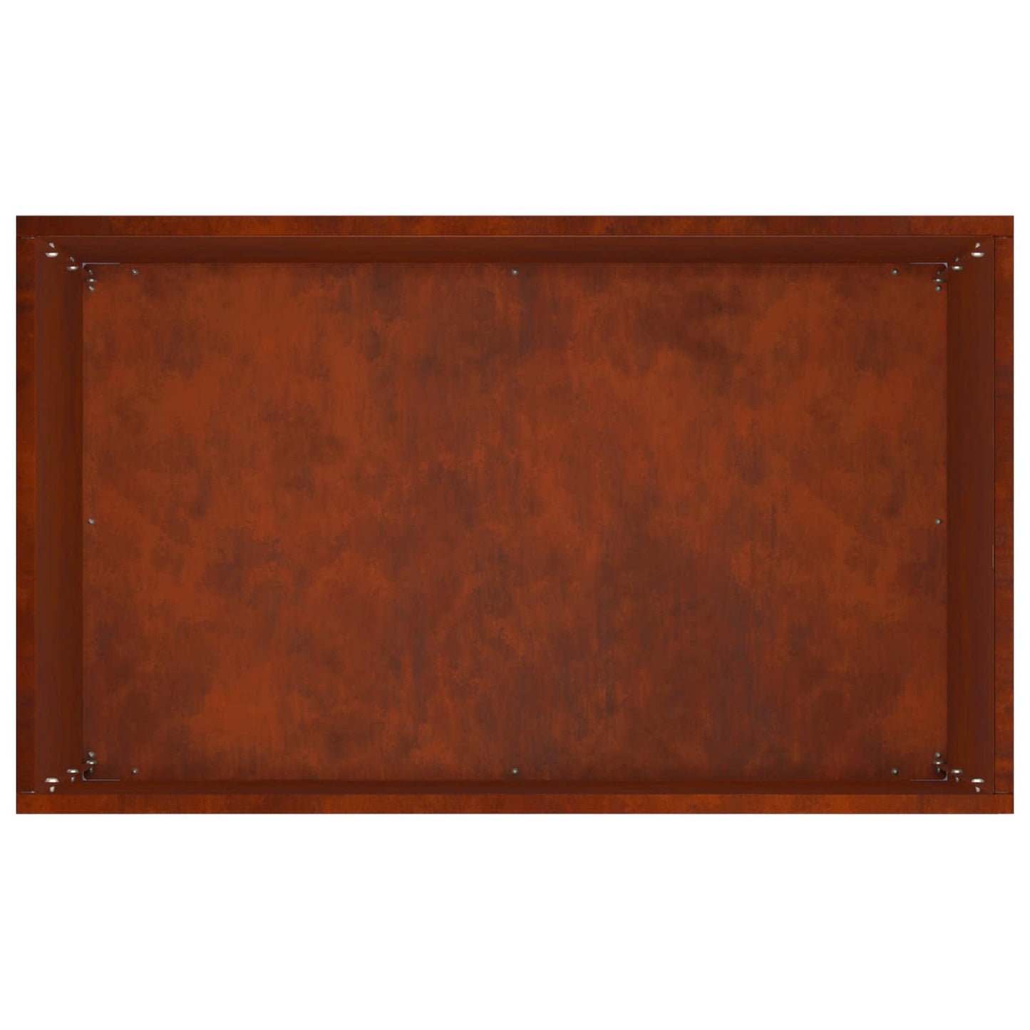 Vaso da giardino 2 pz Ruggine 50 x 40 x 75 cm Acciaio Corten | homemem39
