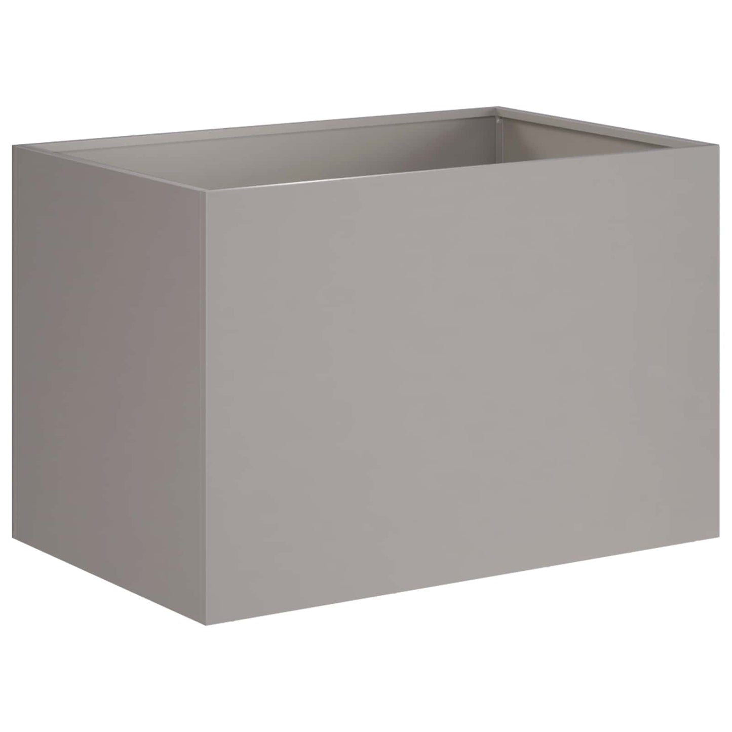Vaso da giardino Ruggine 60 x 40 x 40 cm Acciaio Corten | homemem39