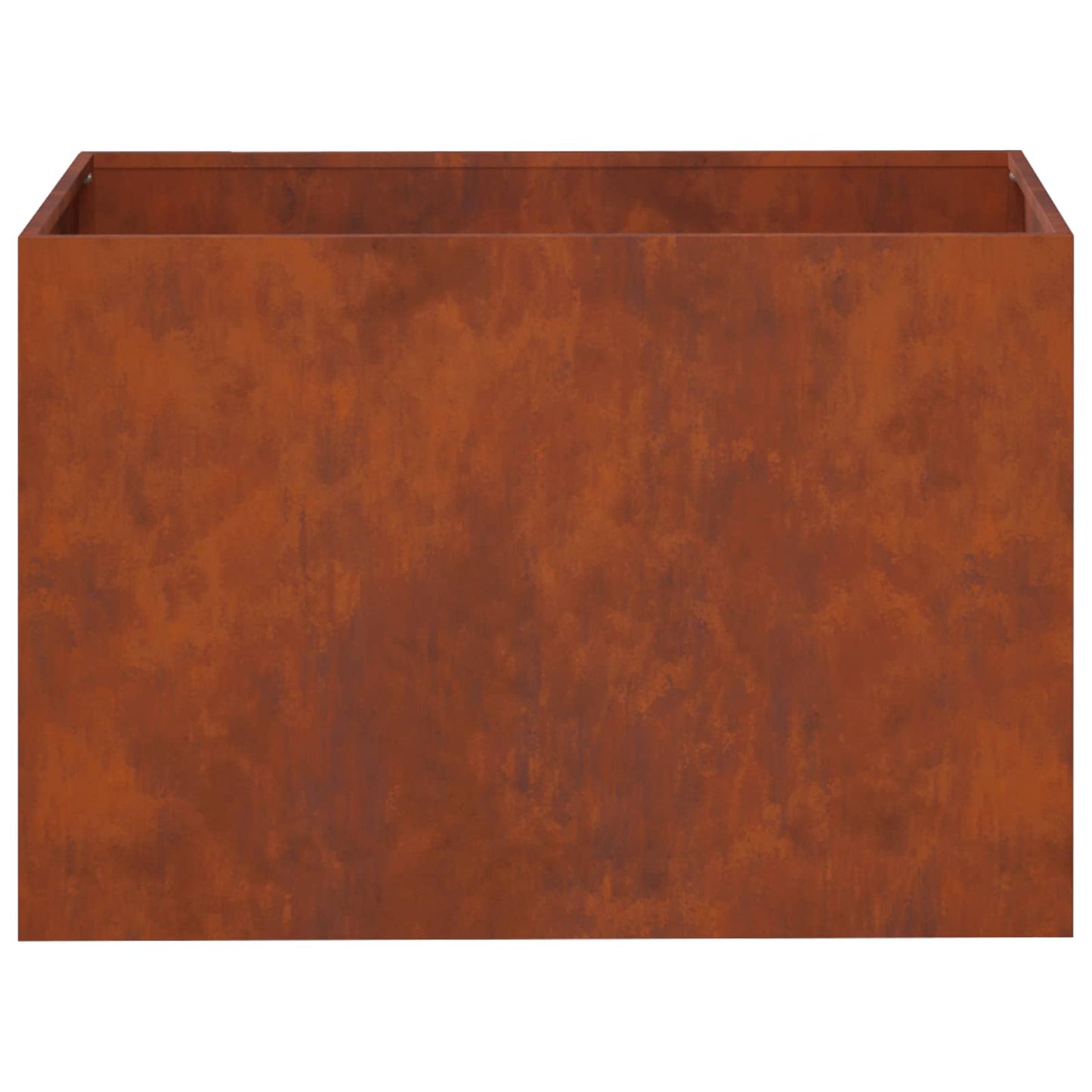 Vaso da giardino Ruggine 60 x 40 x 40 cm Acciaio Corten | homemem39