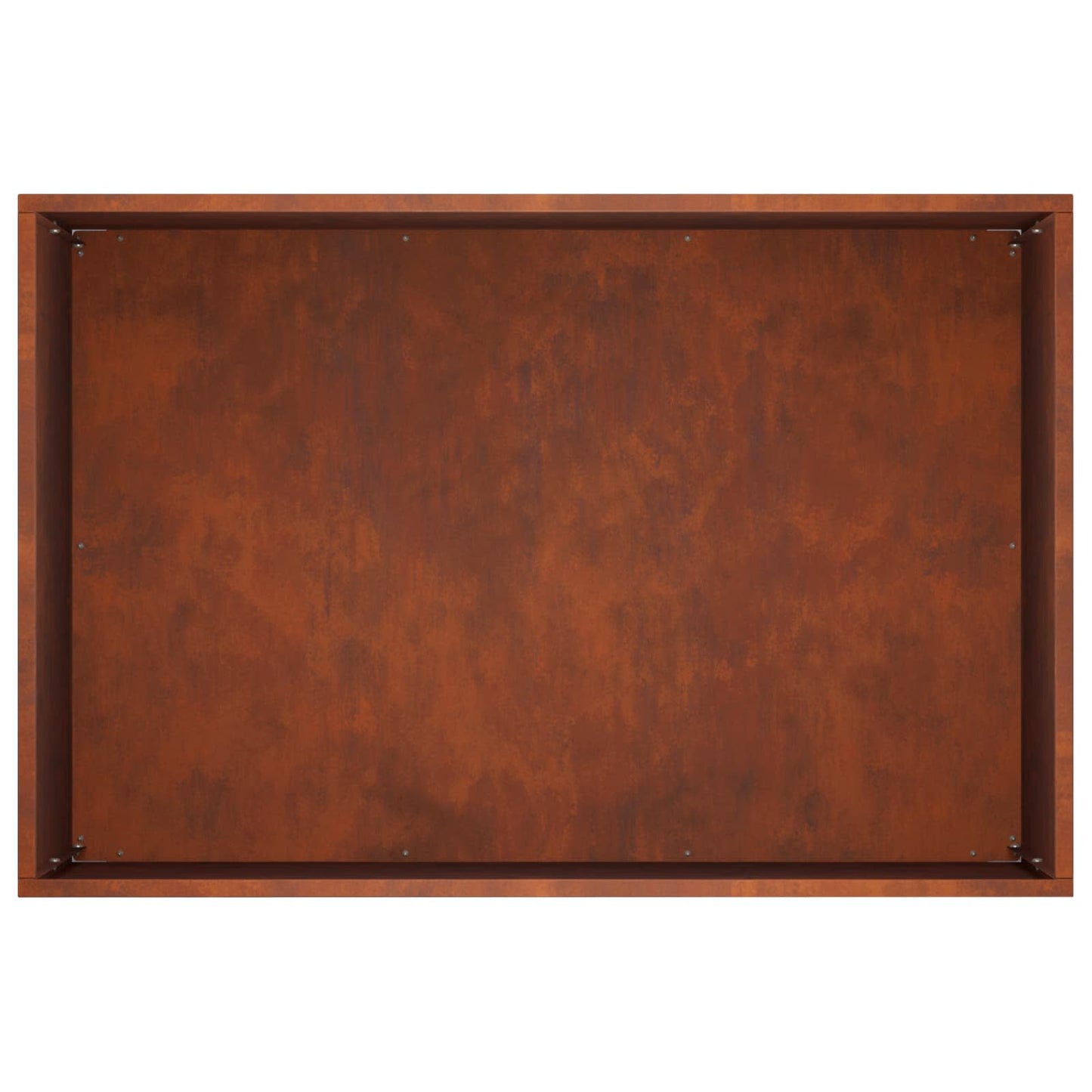 Vaso da giardino Ruggine 60 x 40 x 40 cm Acciaio Corten | homemem39