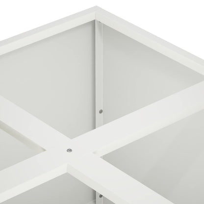 Vaso da giardino Bianco 100 x 100 x 40 cm | homemem39