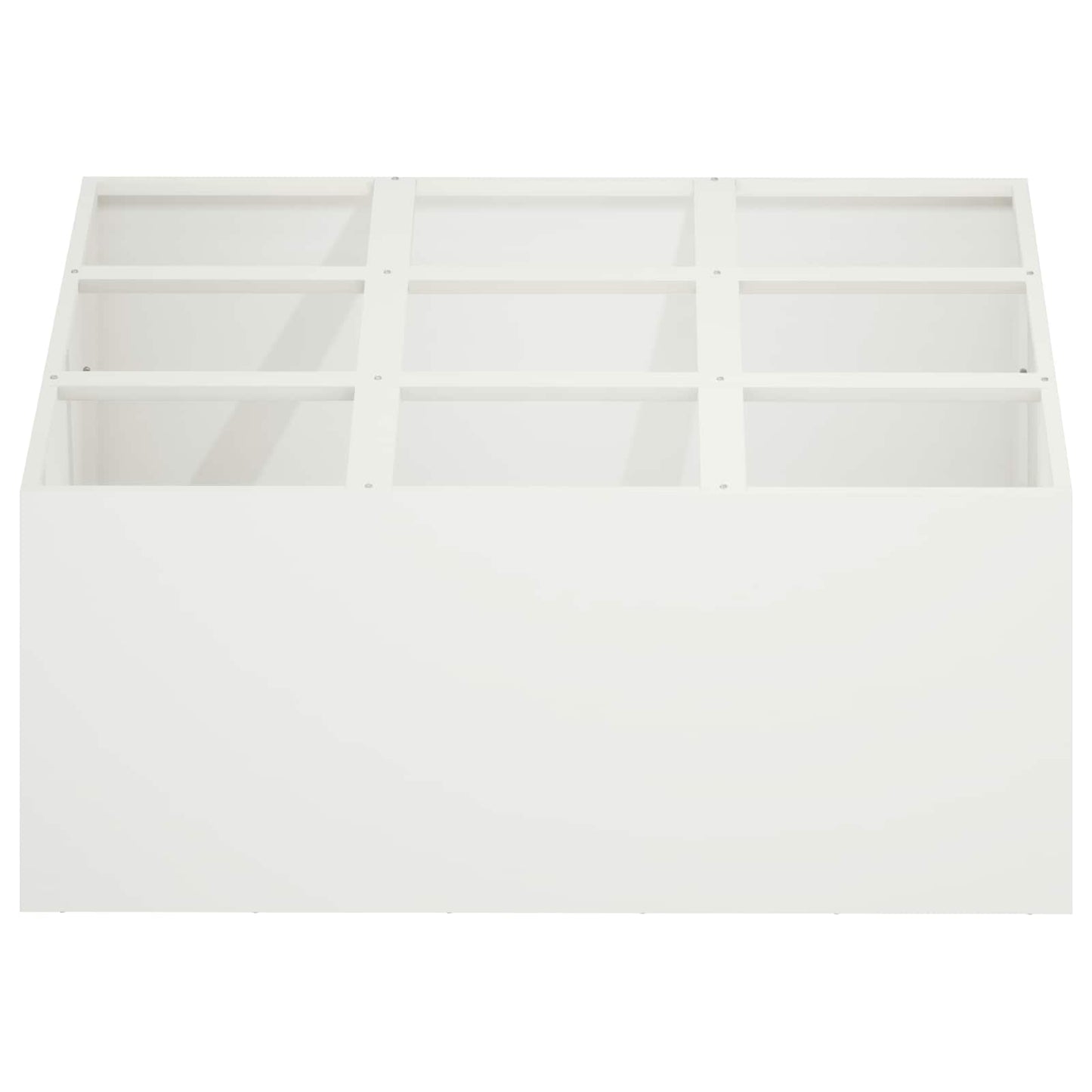 Vaso da giardino Bianco 100 x 100 x 40 cm | homemem39
