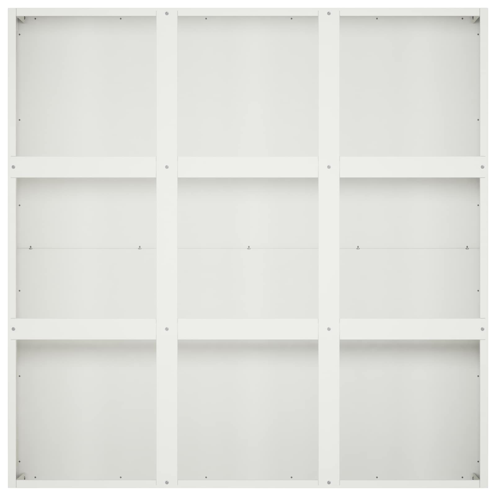 Vaso da giardino Bianco 100 x 100 x 40 cm | homemem39