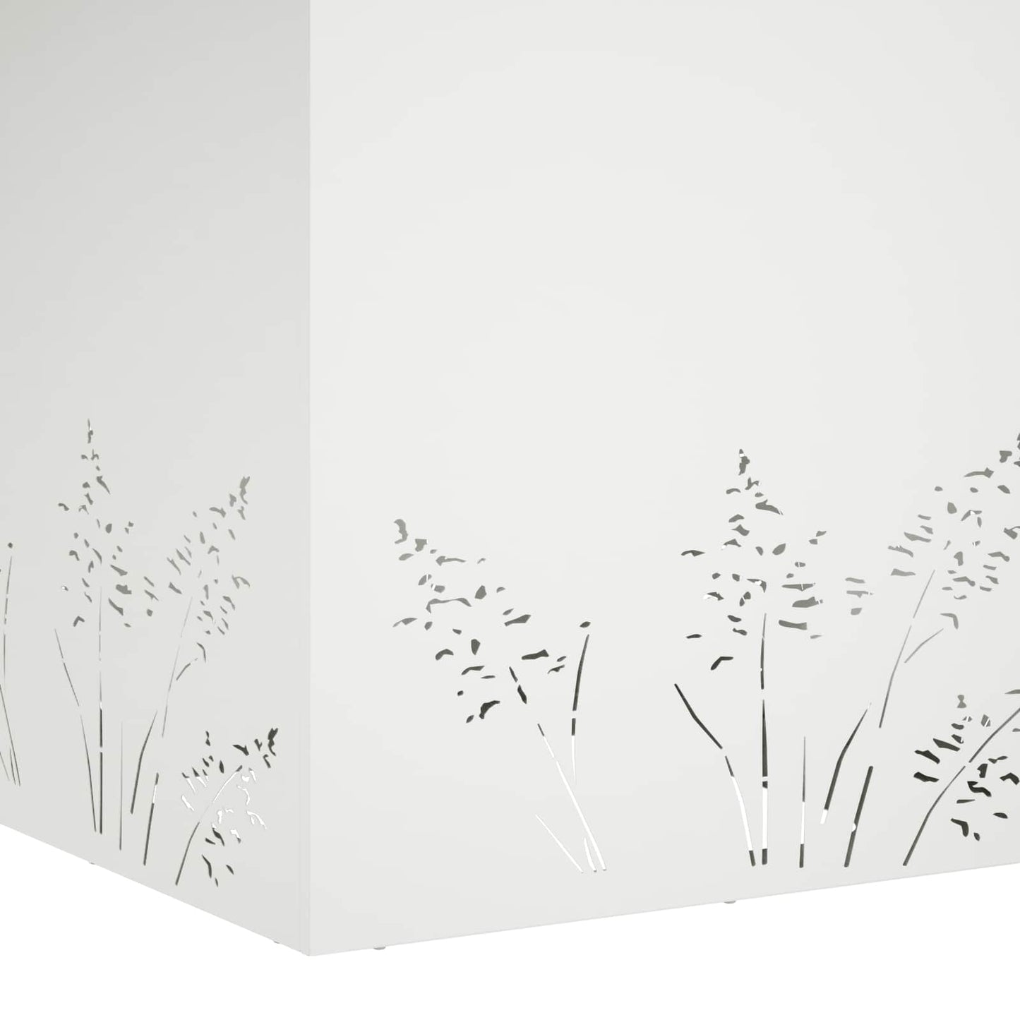 Vaso da giardino 2 pz Bianco 50 x 50 x 49 cm | homemem39
