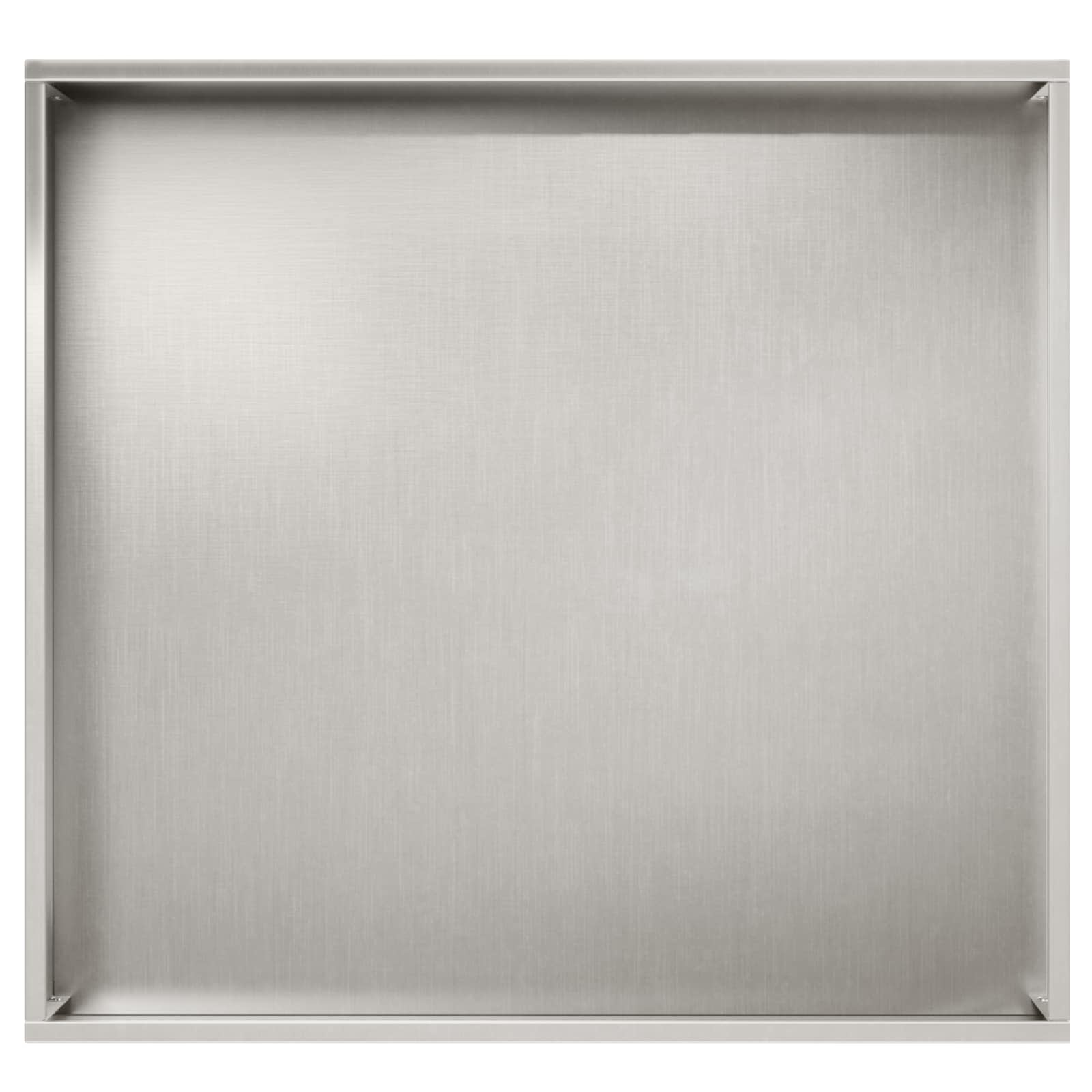 Vaso da giardino 2 pz Argento 50 x 50 x 49 cm Acciaio Inox | homemem39