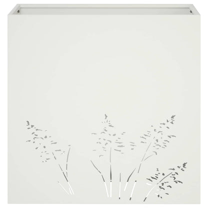 Vaso da giardino 2 pz Bianco 50 x 30 x 49 cm | homemem39
