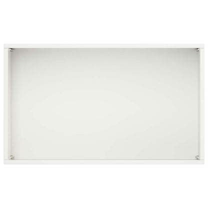 Vaso da giardino 2 pz Bianco 50 x 30 x 49 cm | homemem39