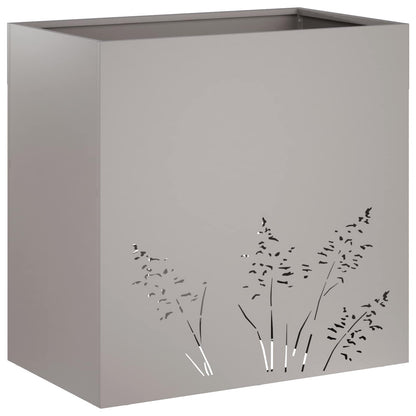 Vaso da giardino Ruggine 50 x 30 x 49 cm Acciaio Corten | homemem39