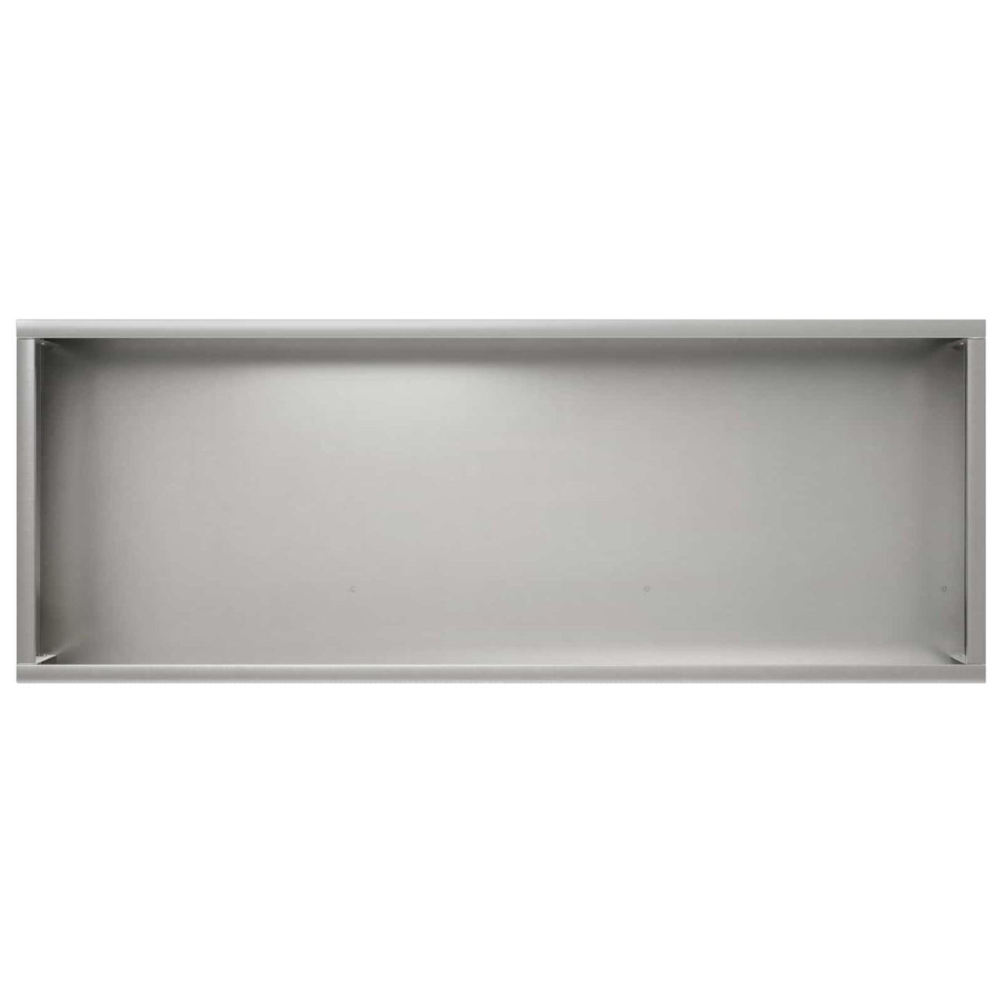 Vaso da giardino 2 pz Argento 80 x 20 x 49 cm Acciaio Inox | homemem39