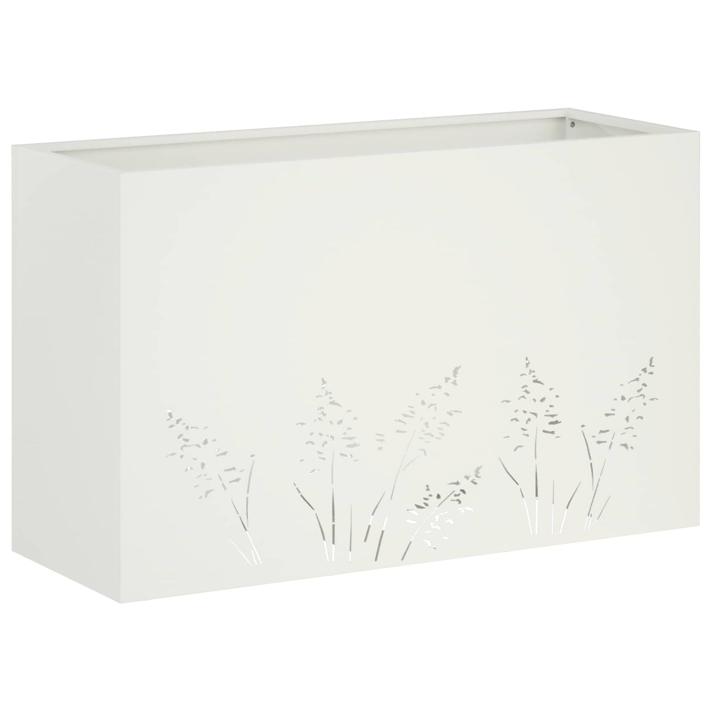 Vaso da giardino Bianco 80 x 30 x 49 cm | homemem39