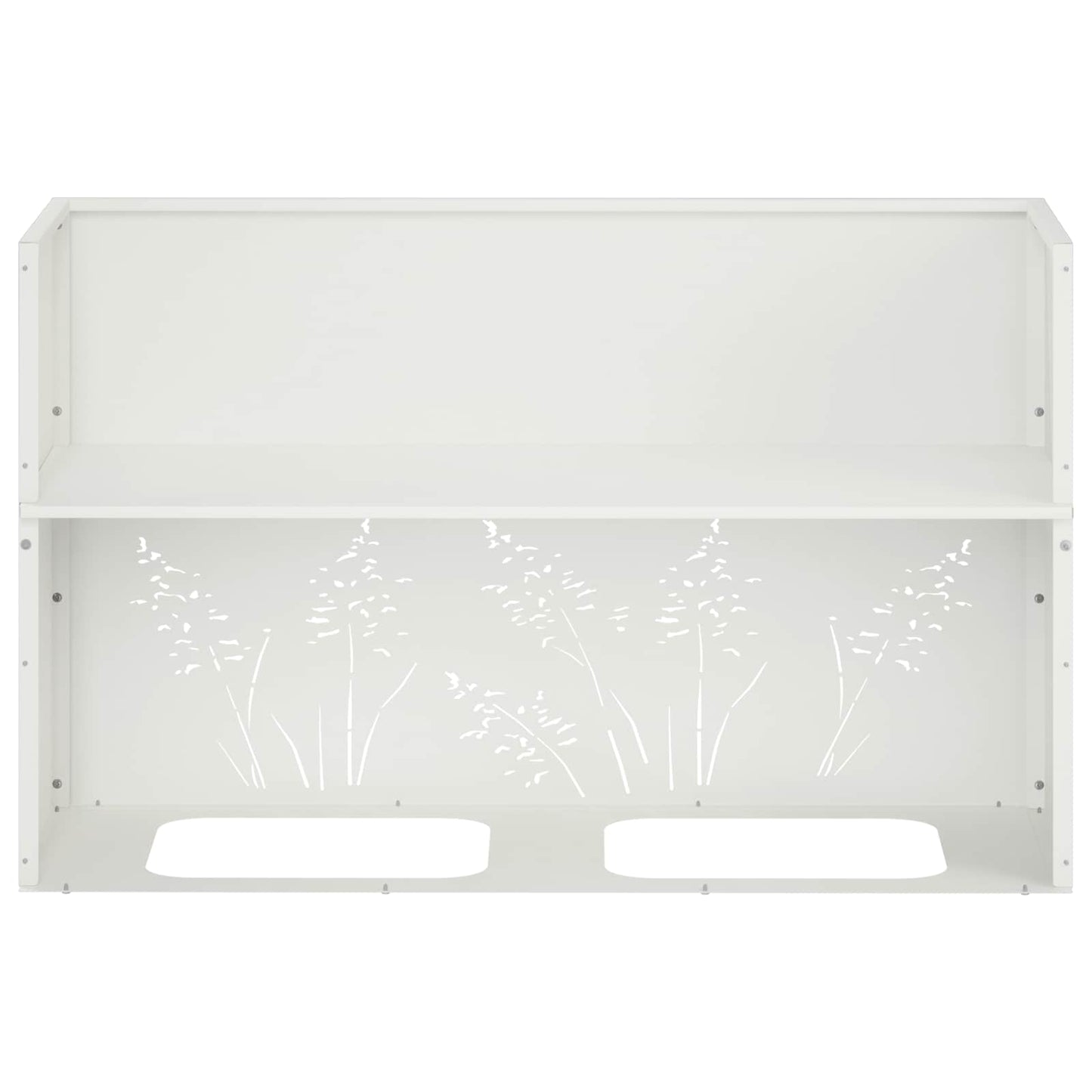 Vaso da giardino Bianco 80 x 30 x 49 cm | homemem39