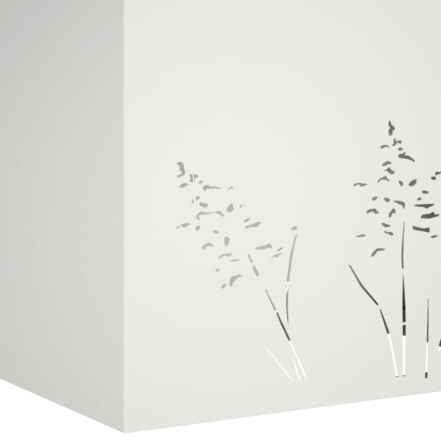 Vaso da giardino 2 pz Bianco 80 x 30 x 49 cm | homemem39