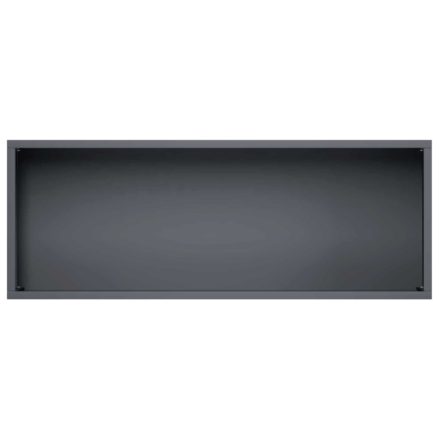 Vaso da giardino 2 pz Antracite 80 x 30 x 49 cm | homemem39