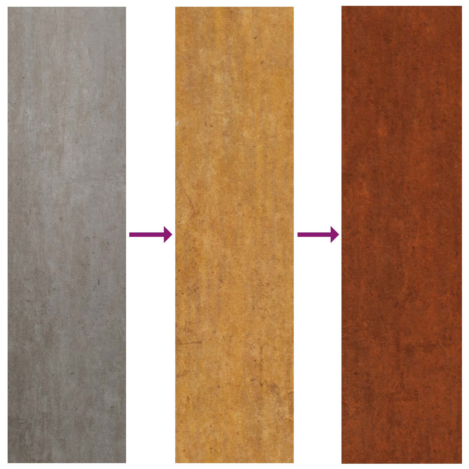 Vaso da giardino Ruggine 200 x 40 x 60 cm Acciaio Corten | homemem39
