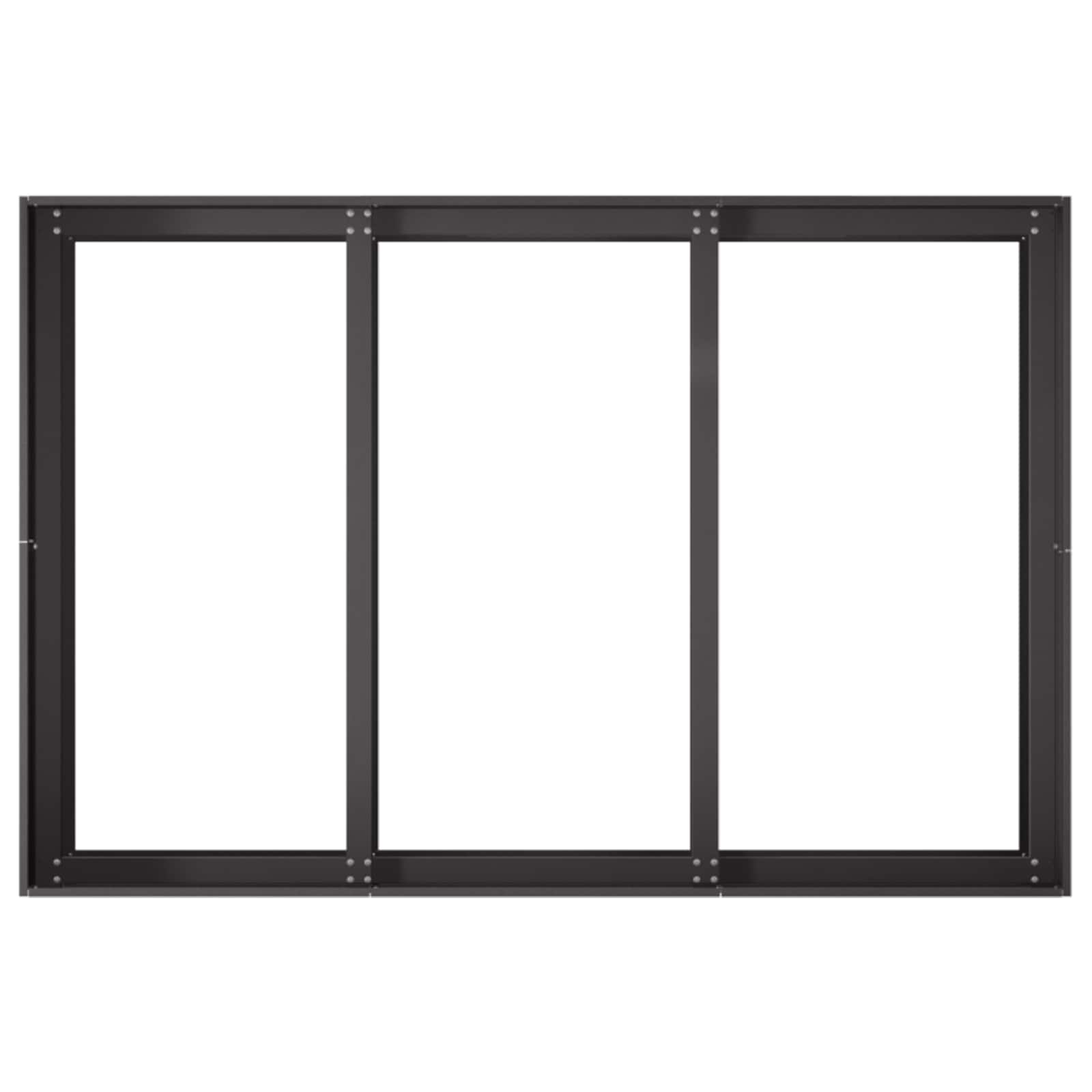 Vaso da giardino Nero 120 x 80 x 60 cm | homemem39